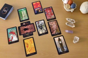 Etalarea cartilor de tarot - crucea celtica si etalarea astrologica 2